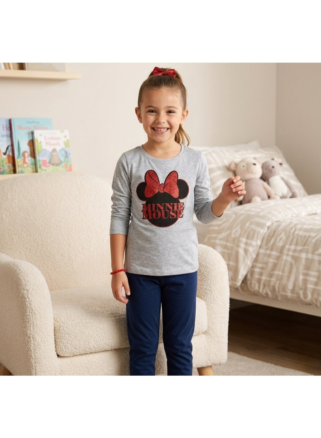 Disney Minnie Mouse girls pajamas100% cotton  by Kids TV