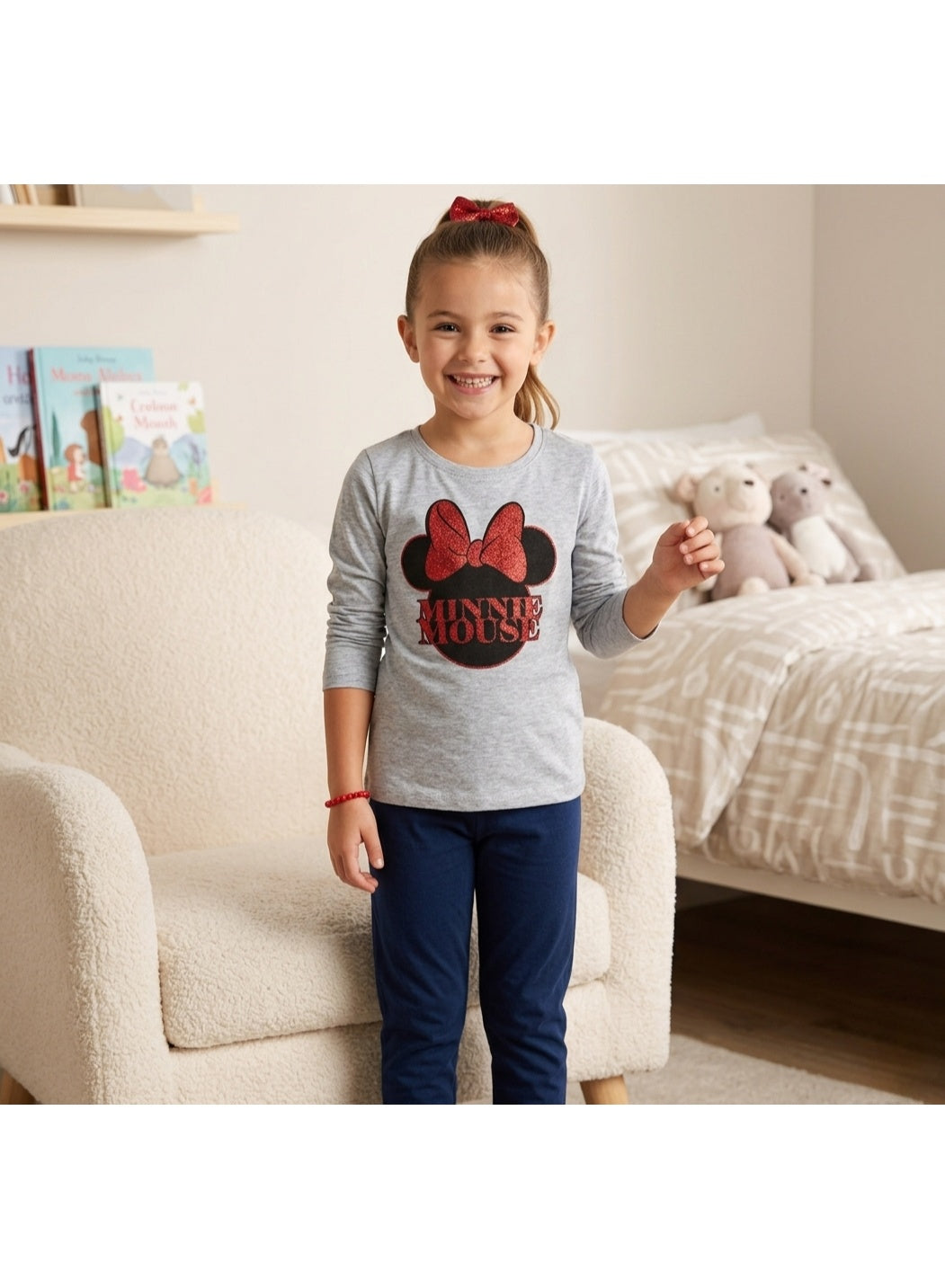 Disney Minnie Mouse girls pajamas100% cotton  by Kids TV