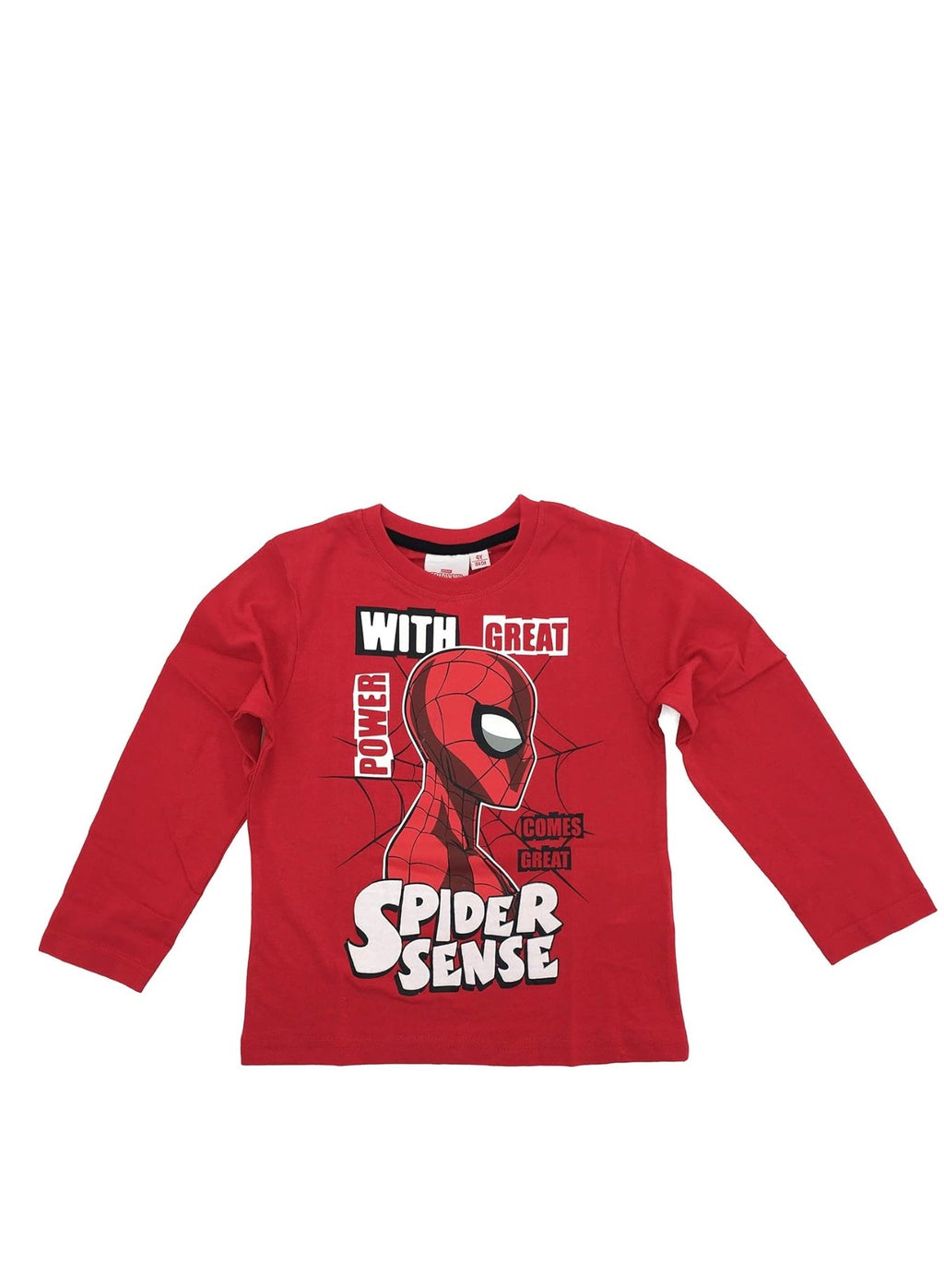 Spider-Man world boys long sleeve T-shirt 100% cotton by Kids TV
