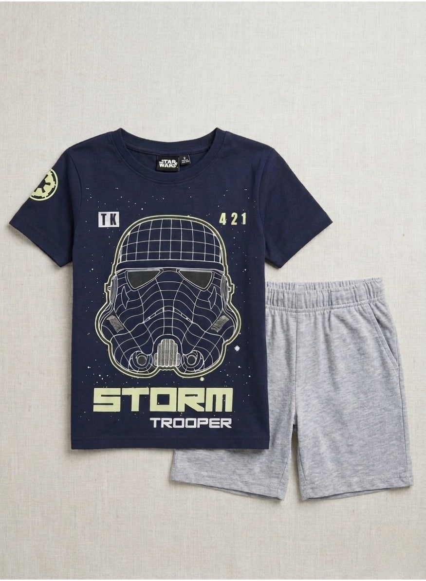 Star wars boys Pajama set 100% cotton by kids tv
