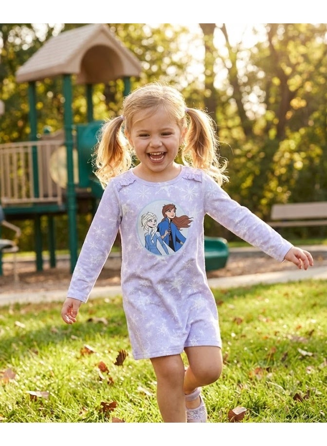 Disney FROZEN Girls Long Sleeves Night Gown  By kids100%cotton tv