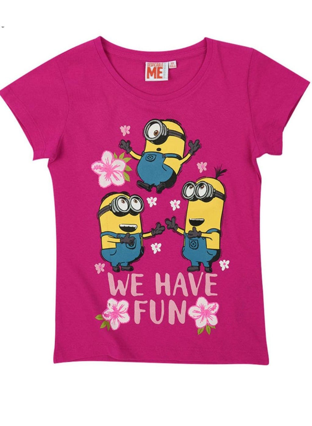 Minions Girl T-Shirt 100% cotton