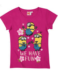 Minions Girl T-Shirt 100% cotton