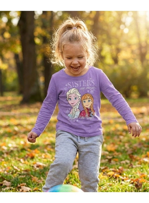 Disney Frozen "Sisters" Long-Sleeve T-Shirt — Girls