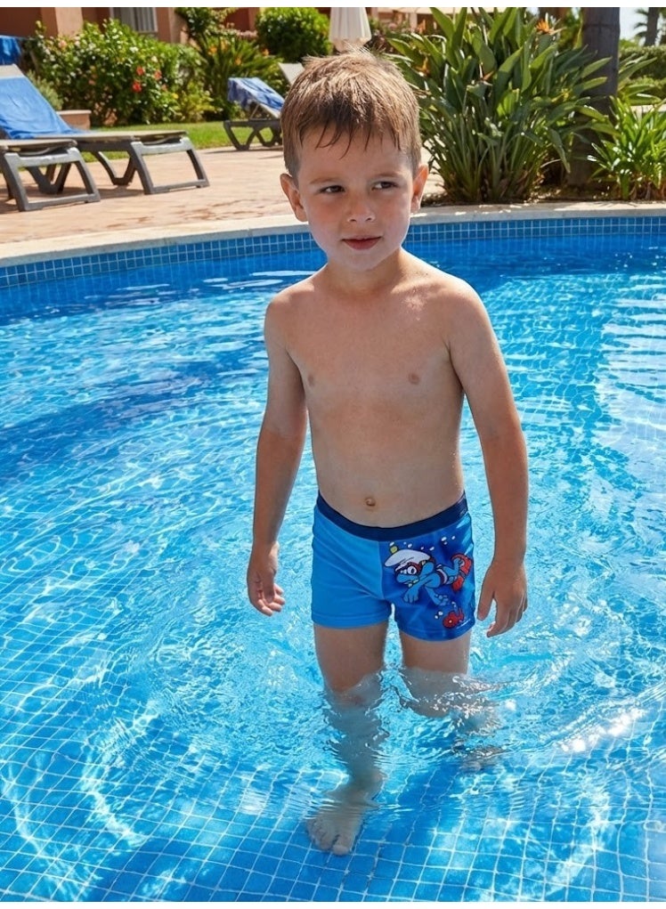 Smurfs Swim boxer for boys by kids tv