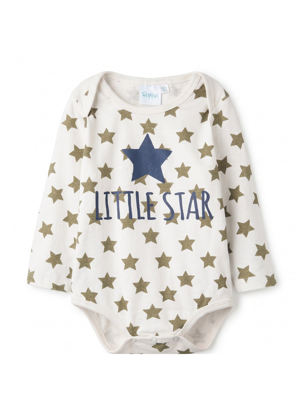 Baby Bodysuit Long Sleeves By Kids TV100%cotton