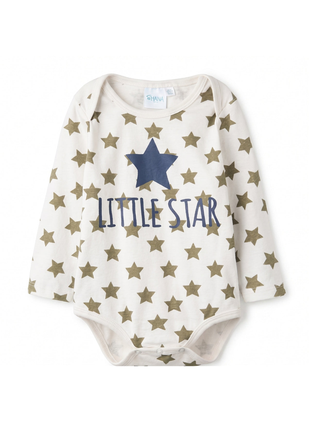 Baby Bodysuit Long Sleeves By Kids TV100%cotton