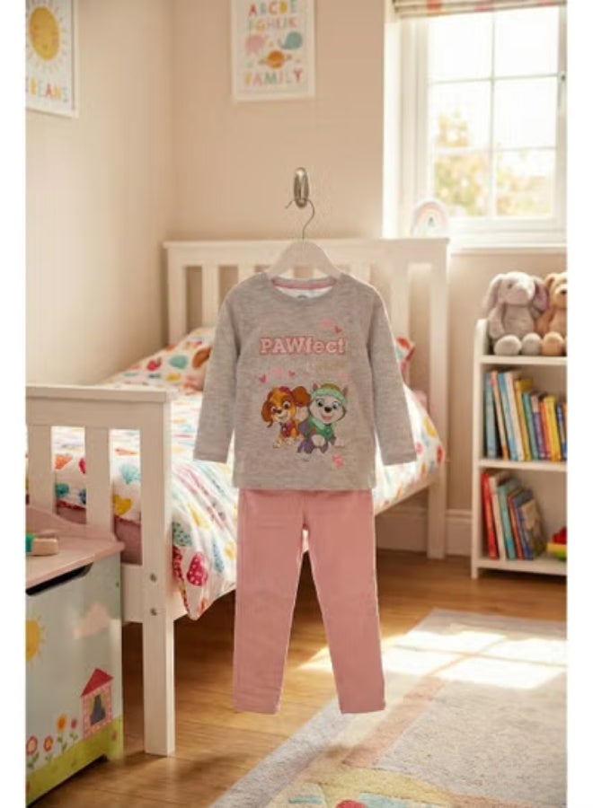 Pajama girls  Long Sleeves Set100%cotton