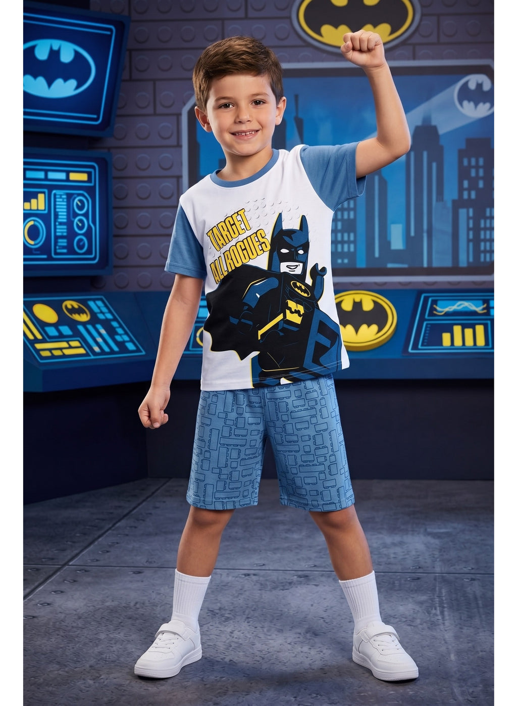 LEGO BatMan boys Pajama set 100% cotton by kids tv