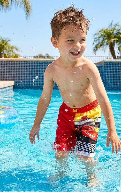 Disney Car Lightning McQueen Boy Swimsuit
