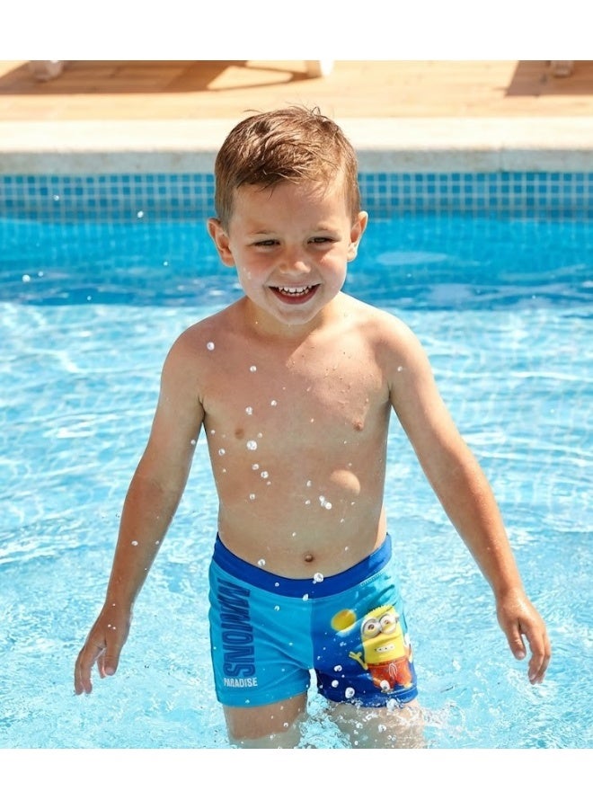 Minions Boys Boxer Shorts Swimming Trunks