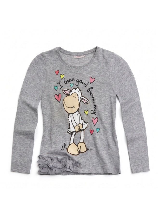 NICI Girls T-shirt long-sleeve  T-shirt 100% cotton by kidstv