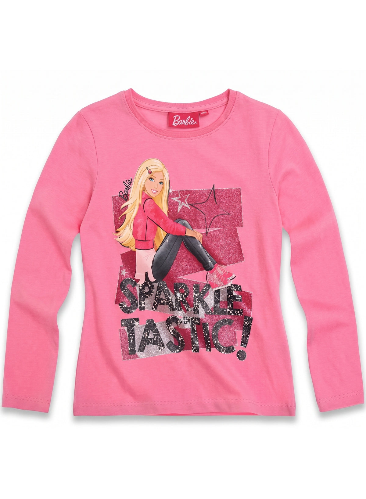 Barbie girls long sleeve T-shirt by Kids TV100%cotton