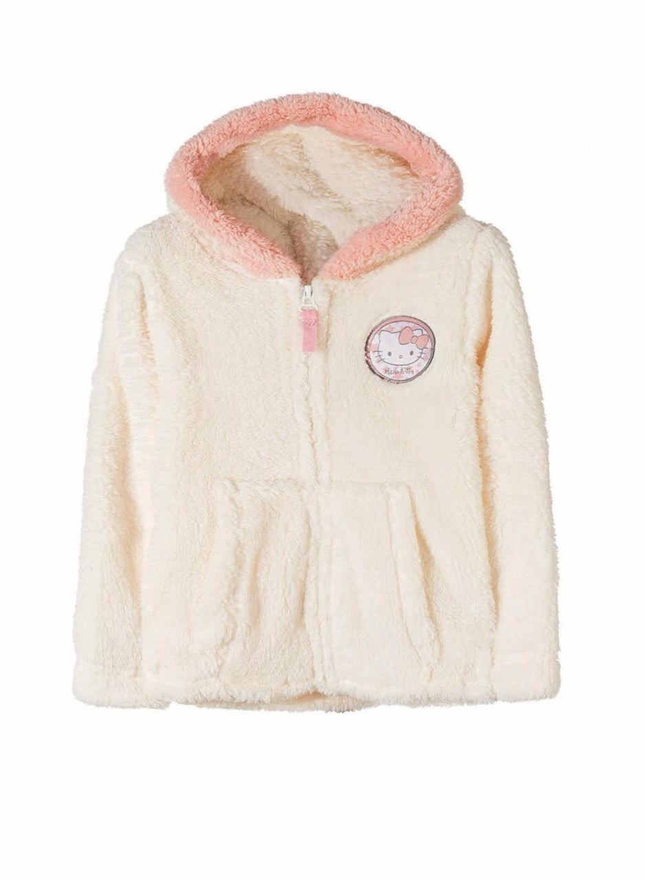 Hello kitty coral fleece jacket hoodie GIRLS  by kids TV