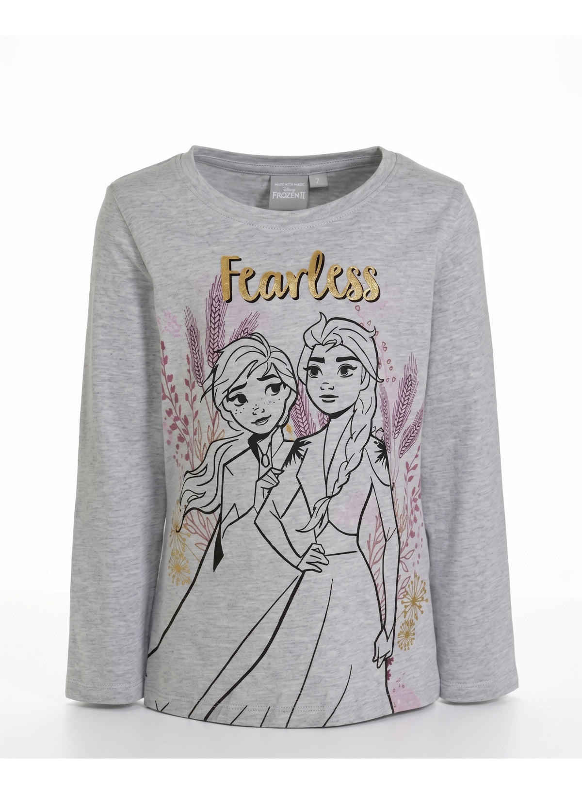 Disney FROZEN girl long sleeve t-shirt  by Kids TV100%cotton