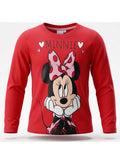 Disney Minnie Mouse long sleeve T-shirt 100% cotton by kidstv