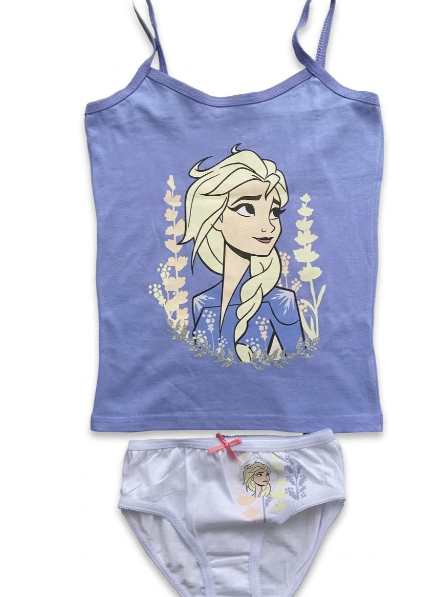 Disney Frozen Girls Underwear Set -2 Pieces 100%cotton