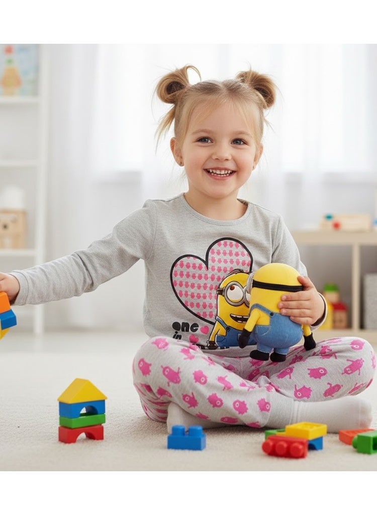 طقم بيجامة بأكمام طويلة من Kids TV قطن 100%