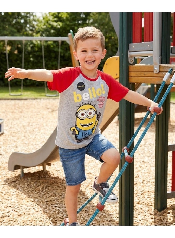 Minions Boy T-Shirt100%cotton