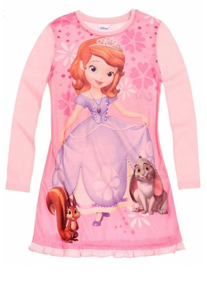 Girls Nightgown Long Sleeves Set100% Cotton.