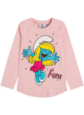 Smurfs Smurfette long sleeve t-shirt  100% cotton by kidstv