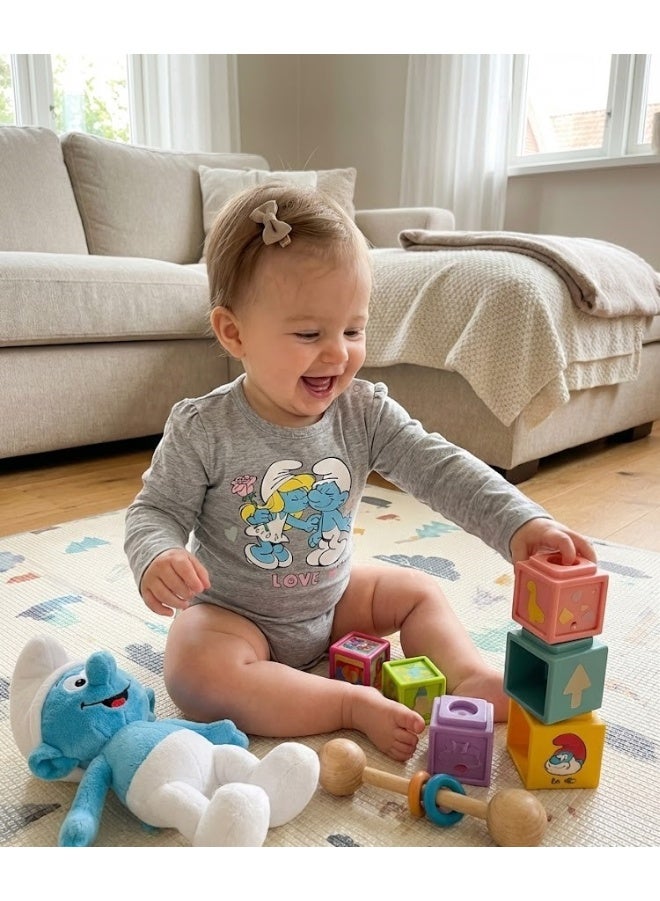 Baby Bodysuit Long Sleeves By Kids TV100%cotton