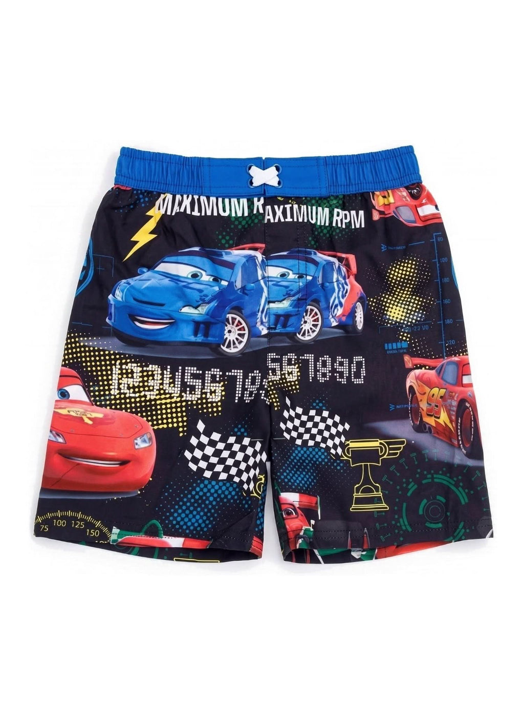 Disney Cars Lightning McQueen Swim Shorts — Boys