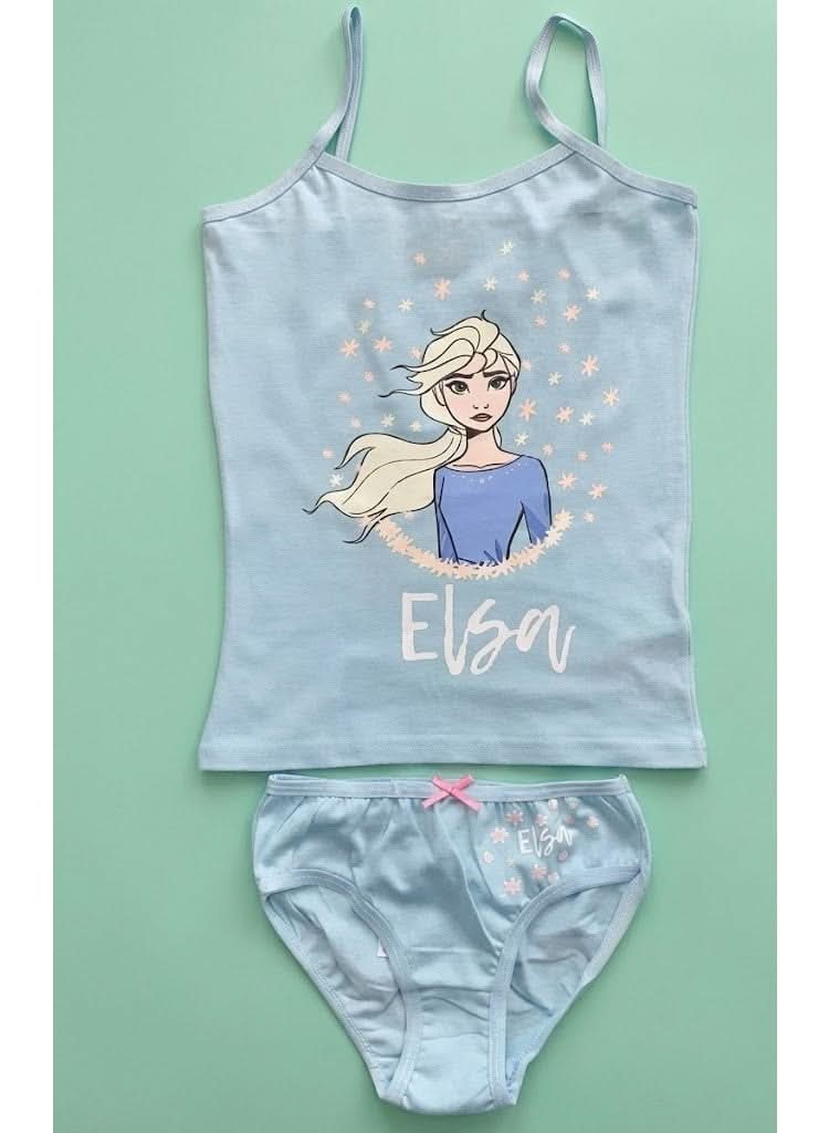 Disney Frozen Elsa Blue Underwear Set for Girls - photo 2 - KIDS Tv Egypt