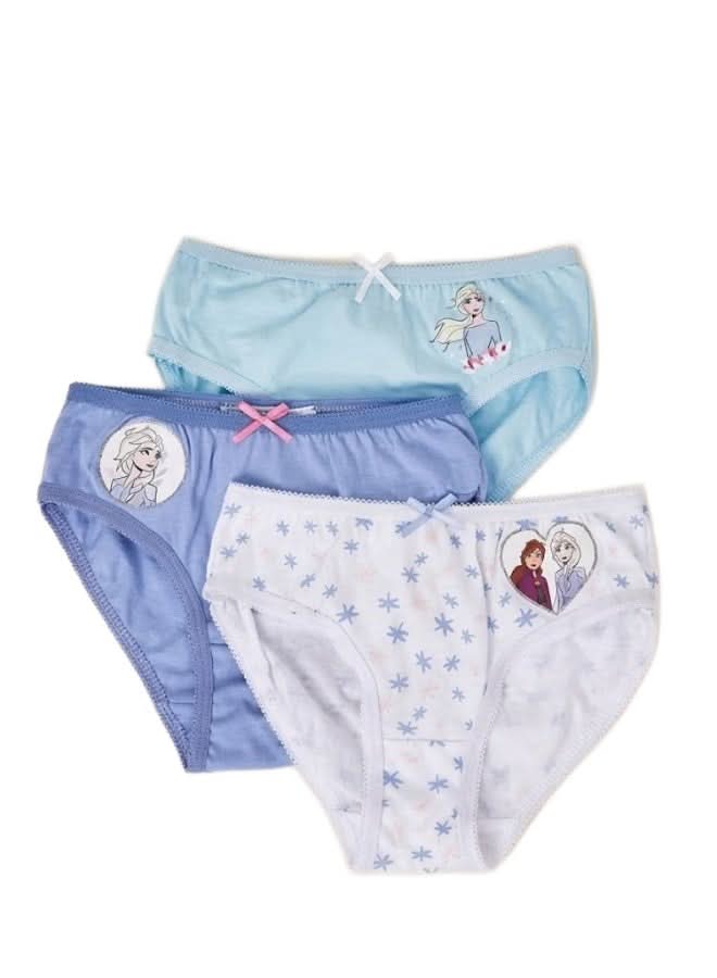 Disney Frozen Girls Underwear -3 Pieces Briefs 100% Cotton - photo 3 - KIDS Tv Egypt