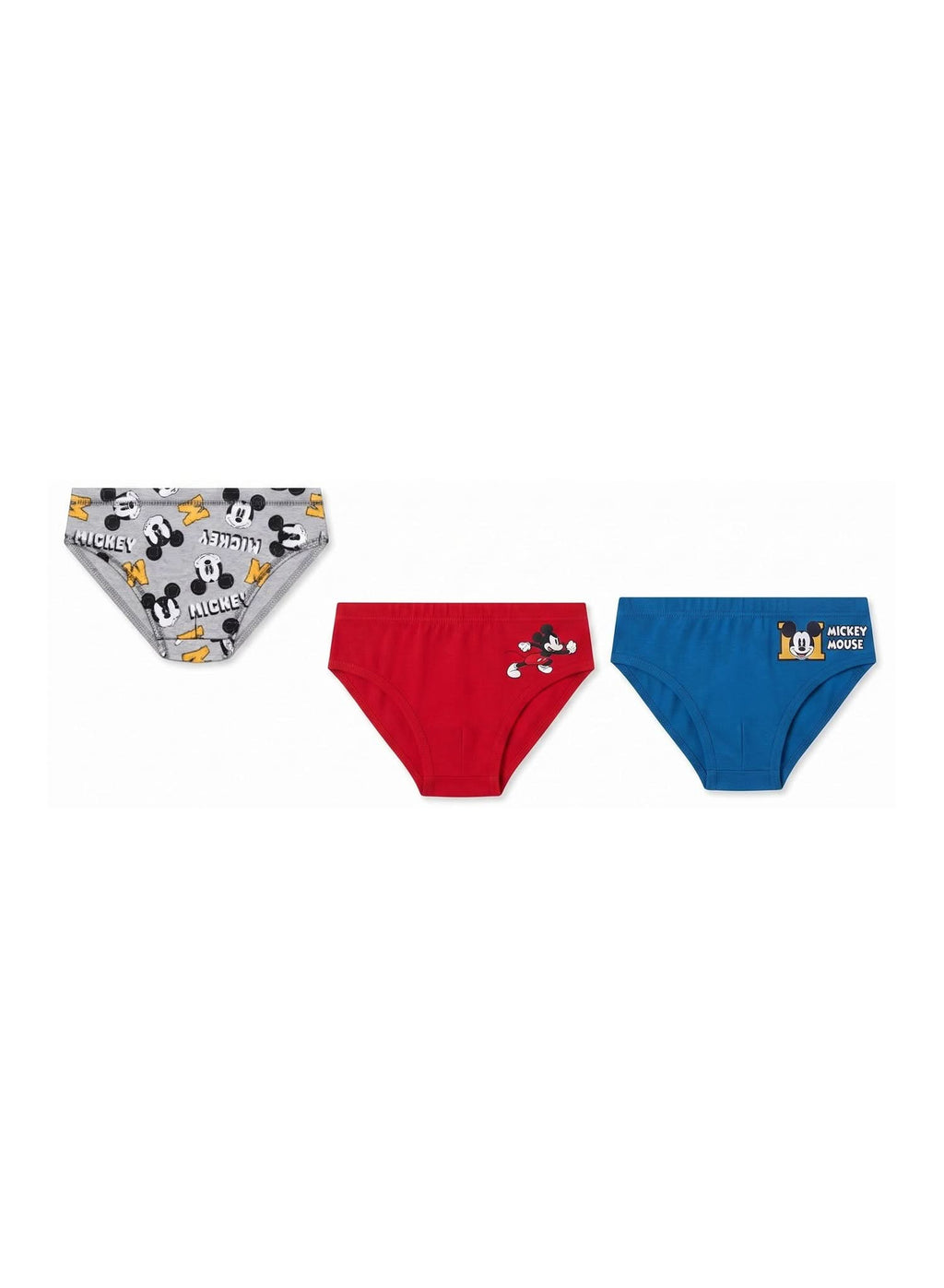 Disney Mickey Mouse 3-Pack Briefs — Boys