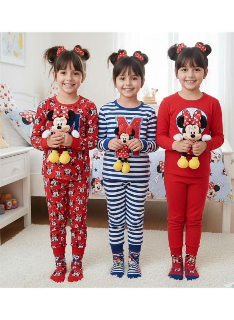 Disney Minnie Mouse 3-Pack Socks Multicolour for Girls - photo 2 - KIDS Tv Egypt