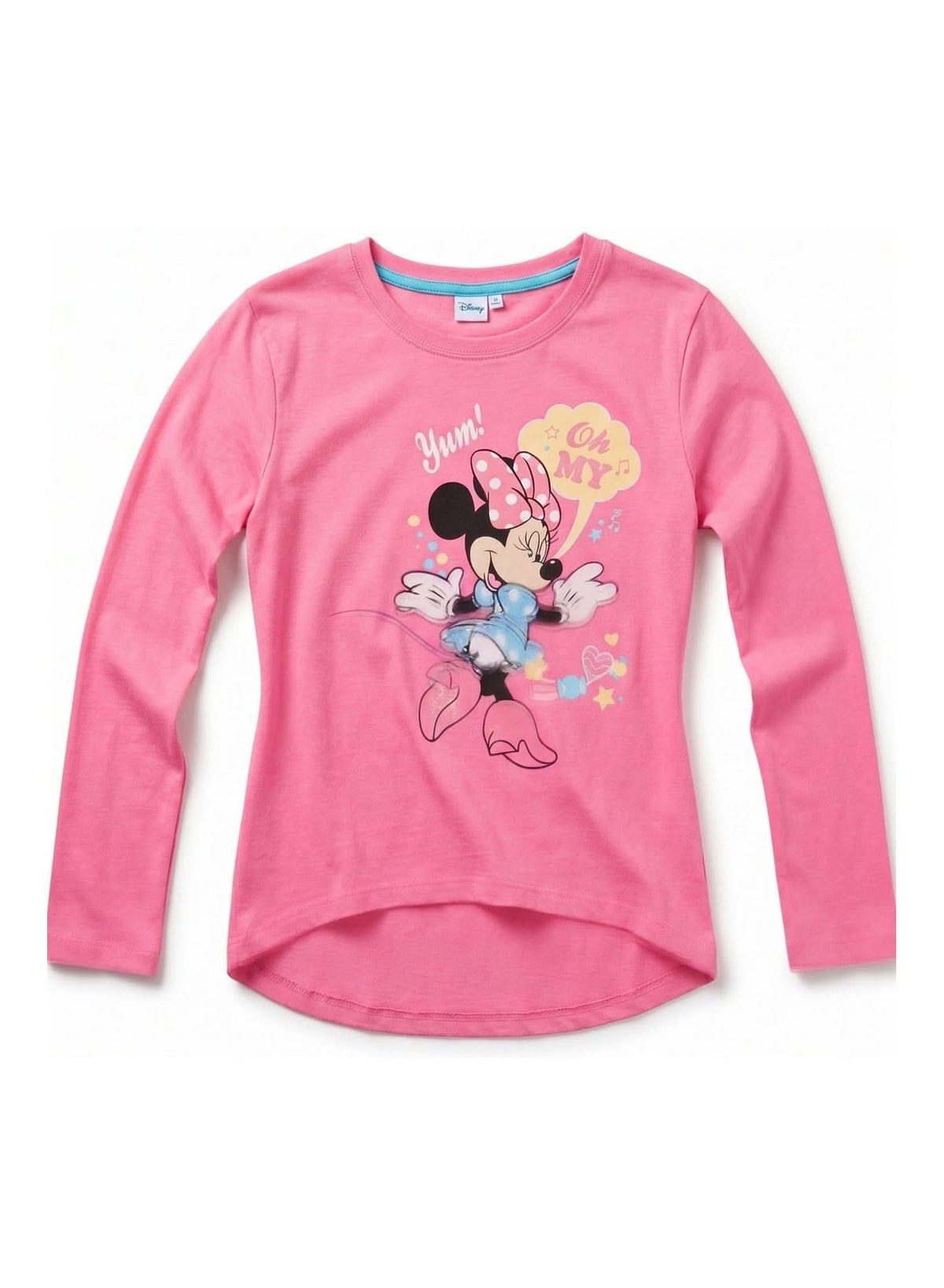 Disney Minnie Mouse & Daisy Pink Long-Sleeve T-Shirt — Girls