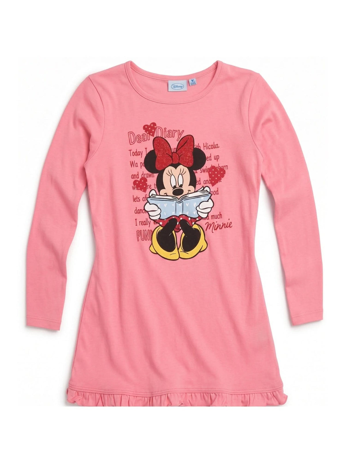 Disney Minnie Mouse Long-Sleeve Nightgown — Girls (Style 2)