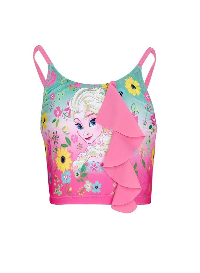 Disney Frozen Elsa Girl Swimsuit 2 Piece