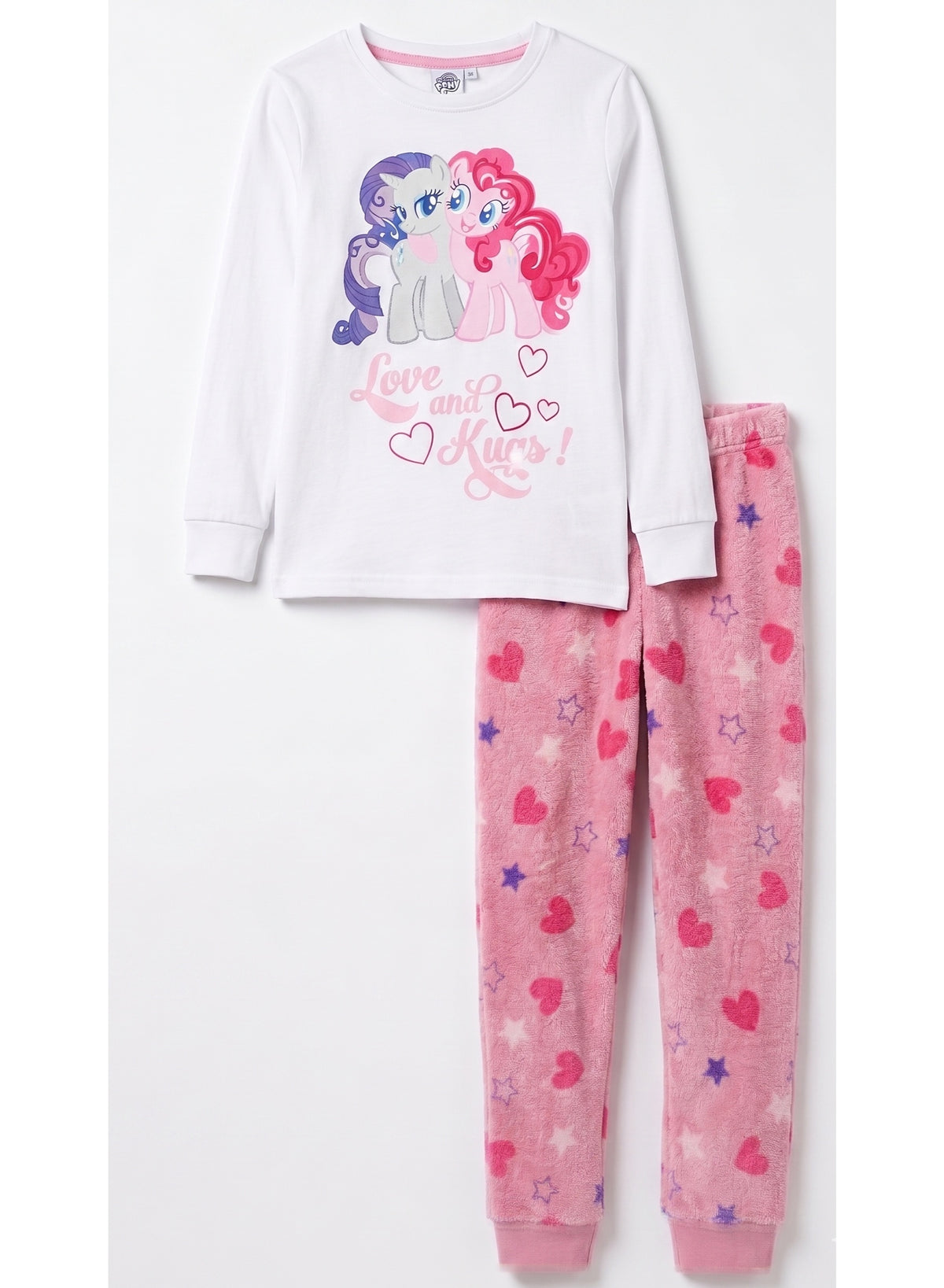 My little Pony girl's coral fleece pajamas set by Kids TV