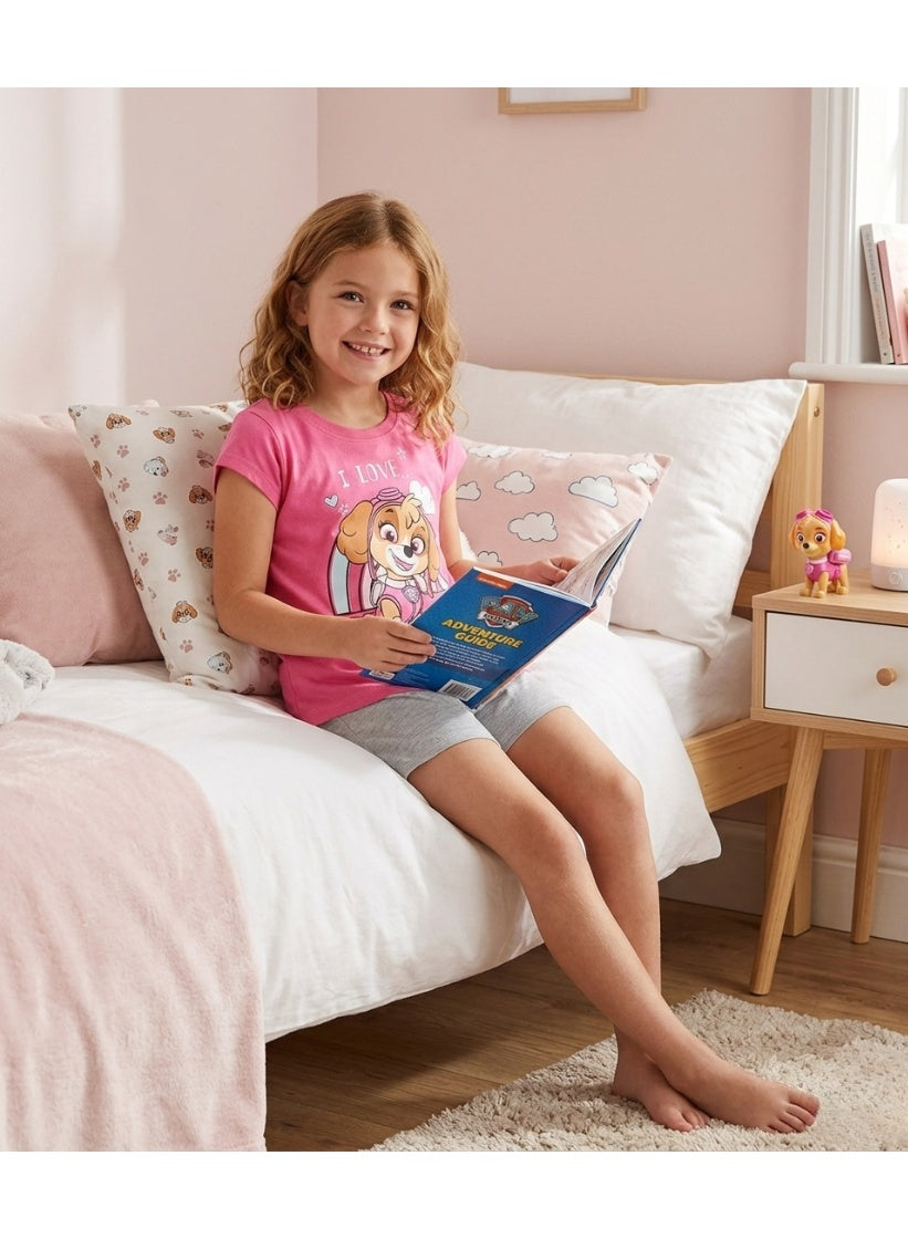 Paw Patrol pink two-piece pajama set 100% cotton by kids tv