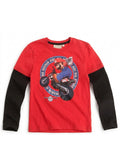 Mario kart Nintendo world Boys Long Sleeve T-shirt by Kids TV100%cotton