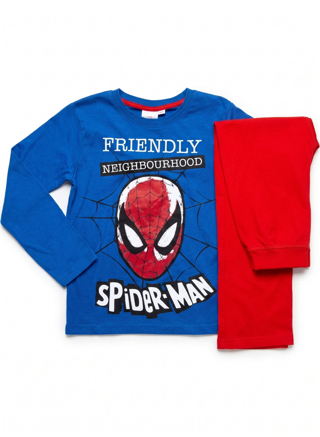 Spider Man Marvel Comics Pajama 100% Cotton long sleeve by kids TV