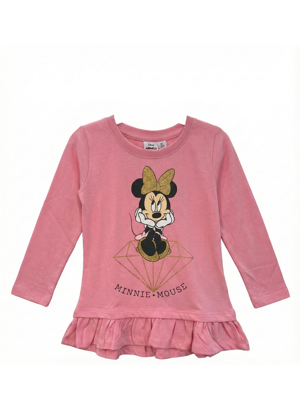 Minnie Mouse T-shirt long sleeve 100% cotton by kids tv
