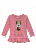 Minnie Mouse T-shirt long sleeve 100% cotton by kids tv