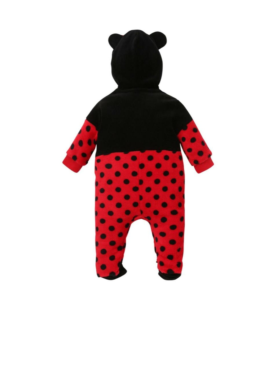 Minnie Mouse Baby Fleece Long Sleeves Overall