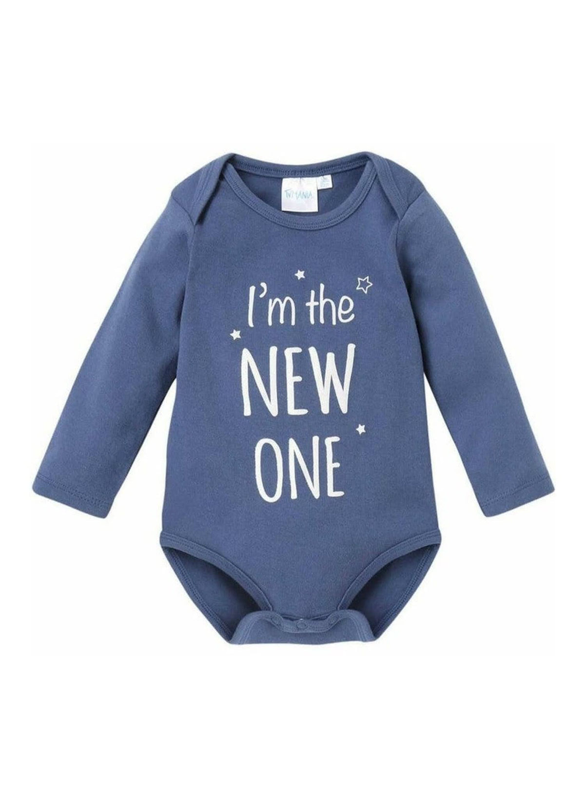"I'm The New One" Long-Sleeve Bodysuit — Baby