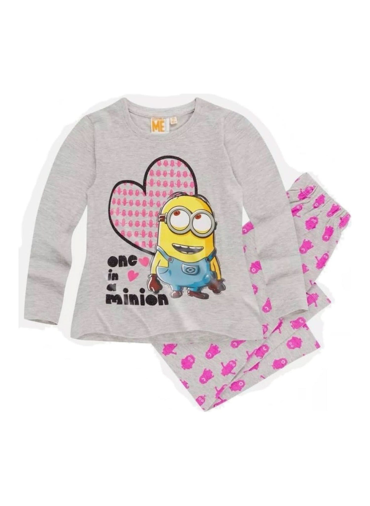 Minions Long Pyjama Set — Girls