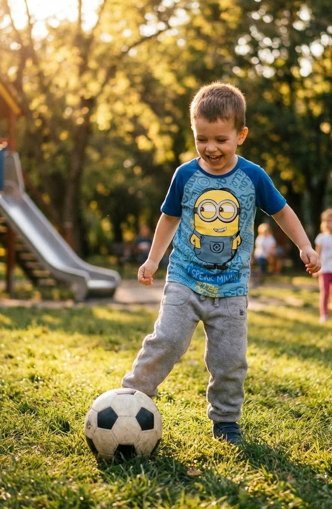 Minions Boy T-Shirt100%cotton