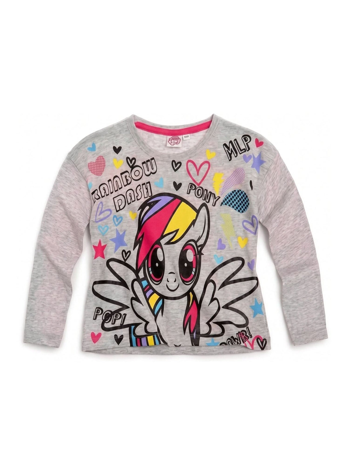 My Little Pony Outing Bundle — Rainbow Dash Long-Sleeve T-Shirt + Leggings — Girls