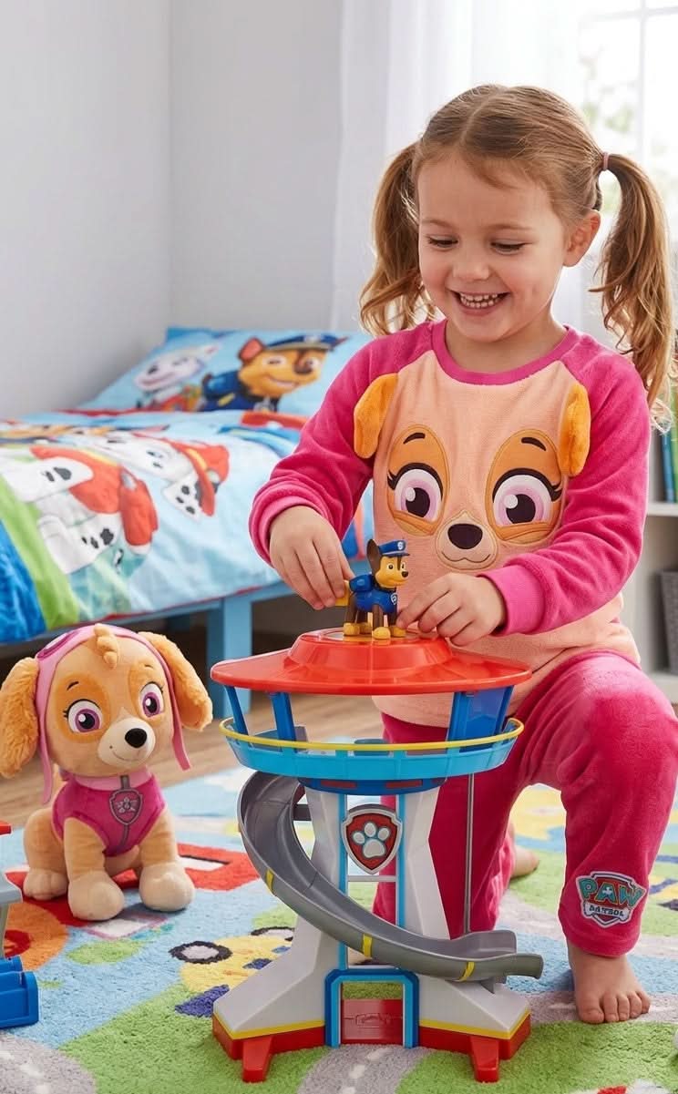 Paw Patrol Skye Pink Fleece Two-piece Pyjama Set - photo 5 - KIDS Tv Egypt
