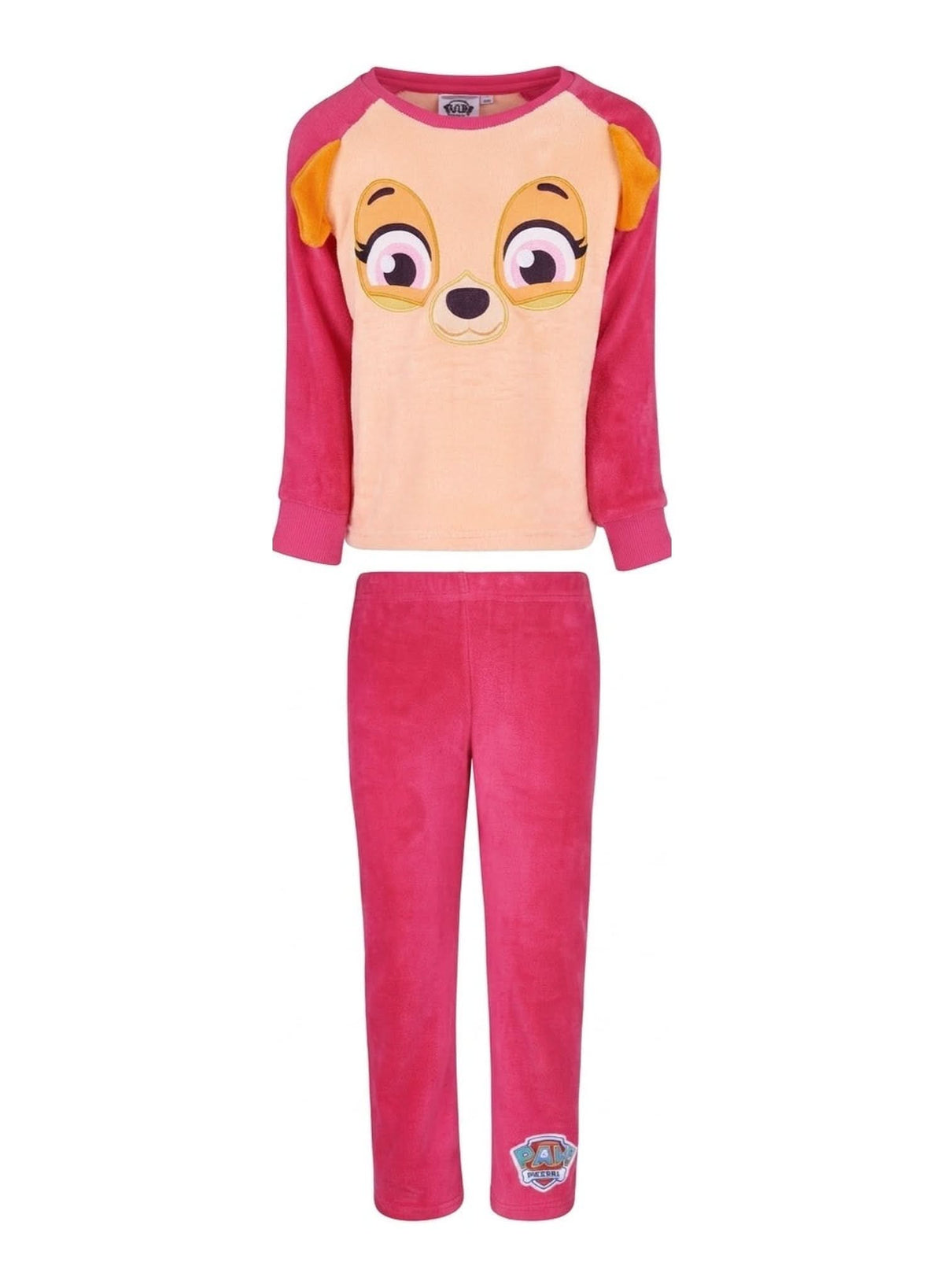 Paw Patrol Skye Pink Fleece 2-Piece Pyjama Set — Kids