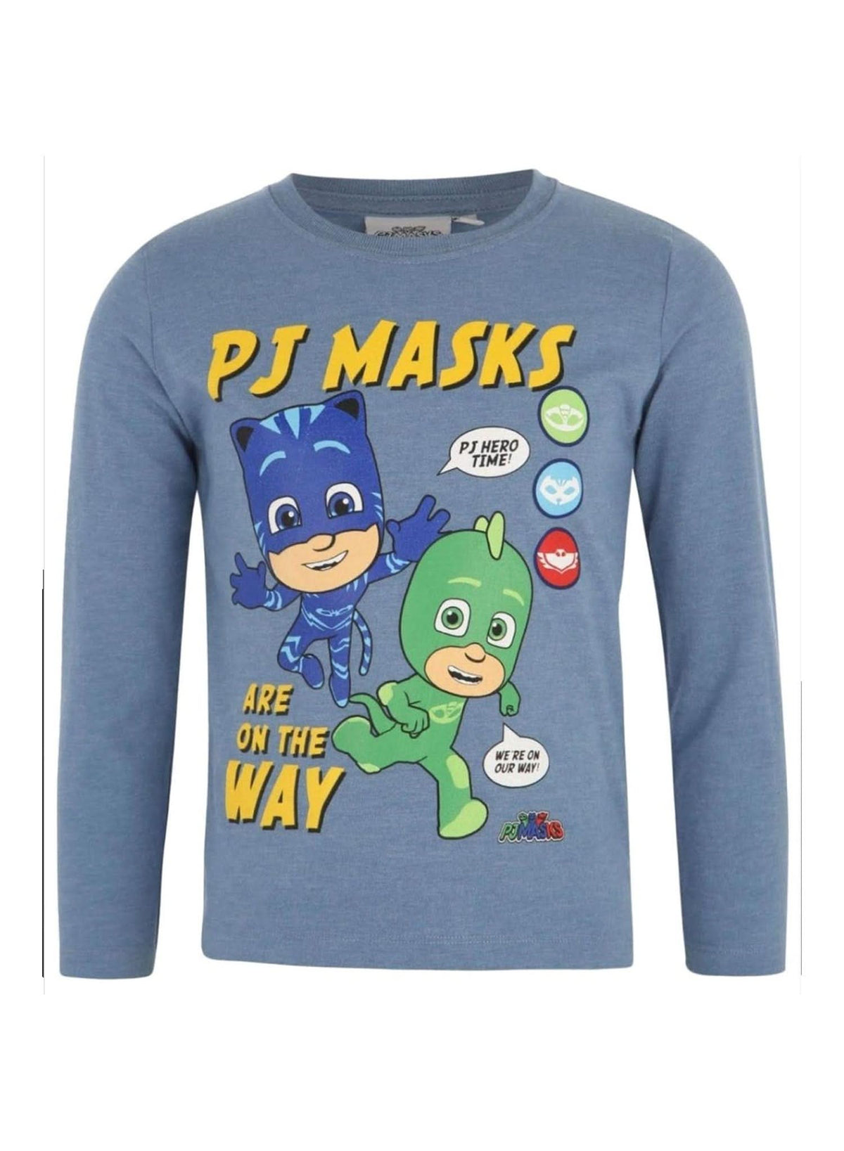 PJ Masks Blue Long-Sleeve T-Shirt — Boys