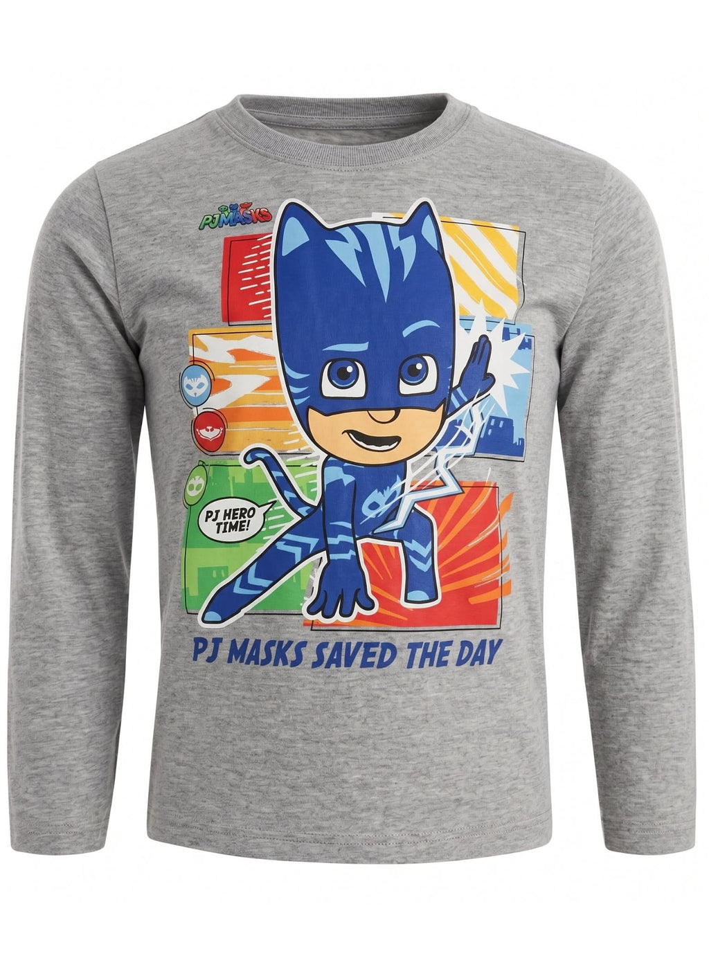 PJ Masks Outing Bundle — pj masks saved the day grey long sleeve t shirt boys - KIDS Tv Egypt