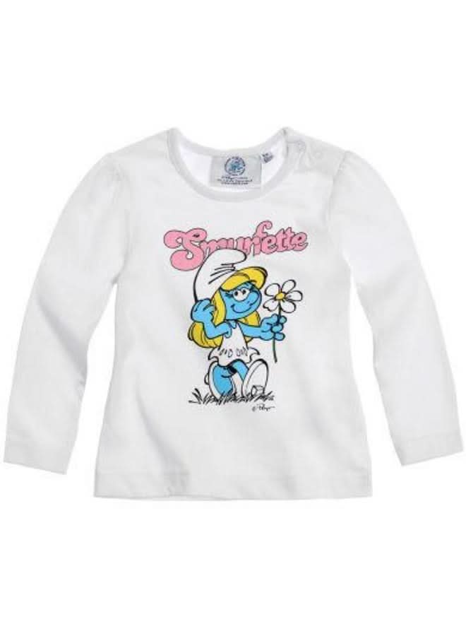 Smurfs Baby Bundle — smurfs smurfette white long sleeve t shirt baby girls - KIDS Tv Egypt
